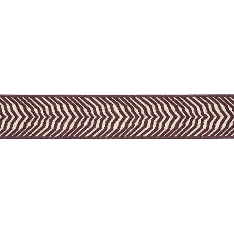Schumacher Aubergine Arcure Ripple Tape