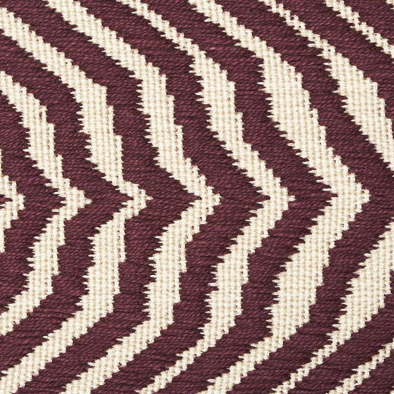 Schumacher Aubergine Arcure Ripple Tape