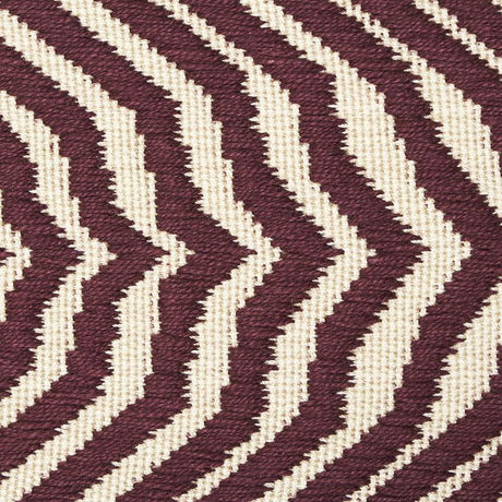 Schumacher Aubergine Arcure Ripple Tape