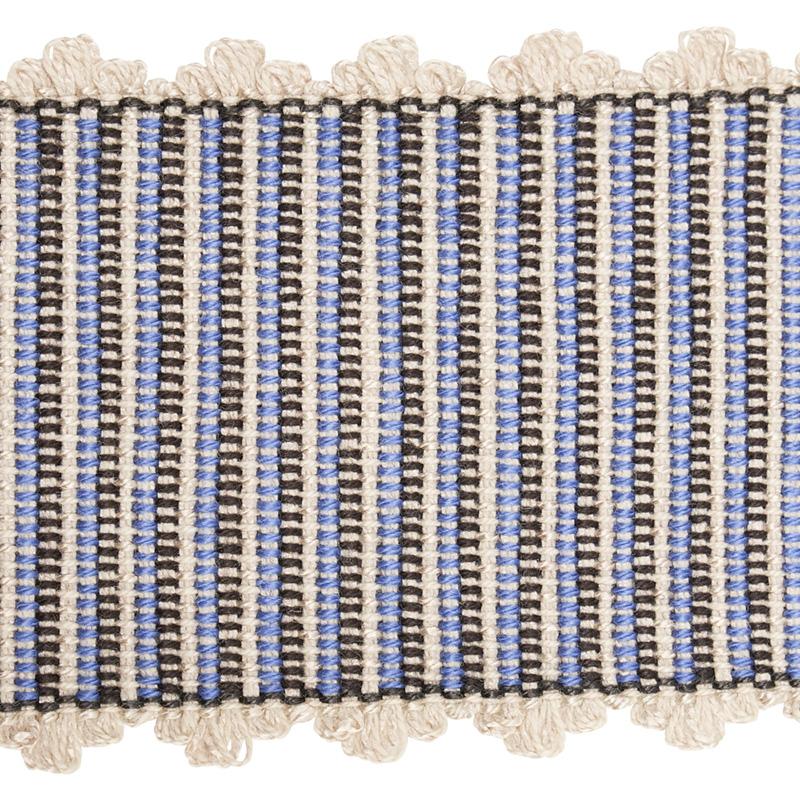 Schumacher Obi Tape Bluebell Trim