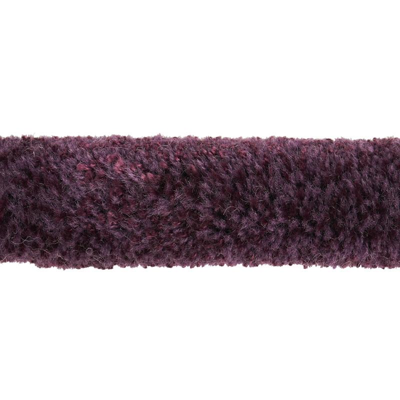 Schumacher Aubergine Tuft Braid Tape