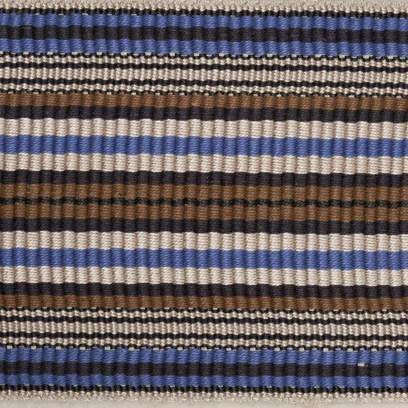 Schumacher Bluebell Topaki Stripe Tape Wide