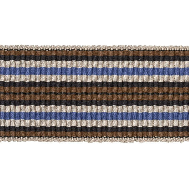 Schumacher Bluebell Topaki Stripe Tape Medium