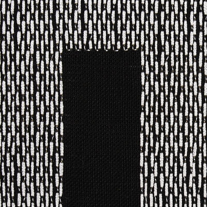 Schumacher Ivory On Black Matrix Tape