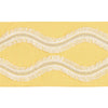 Schumacher Ogee Embroidered Tape Yellow Trim