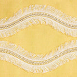 Schumacher Ogee Embroidered Tape Yellow Trim
