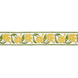 Schumacher Yellow & Green Adra Hand Blocked Tape