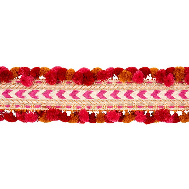 Schumacher Pink Maracana Pom Tape