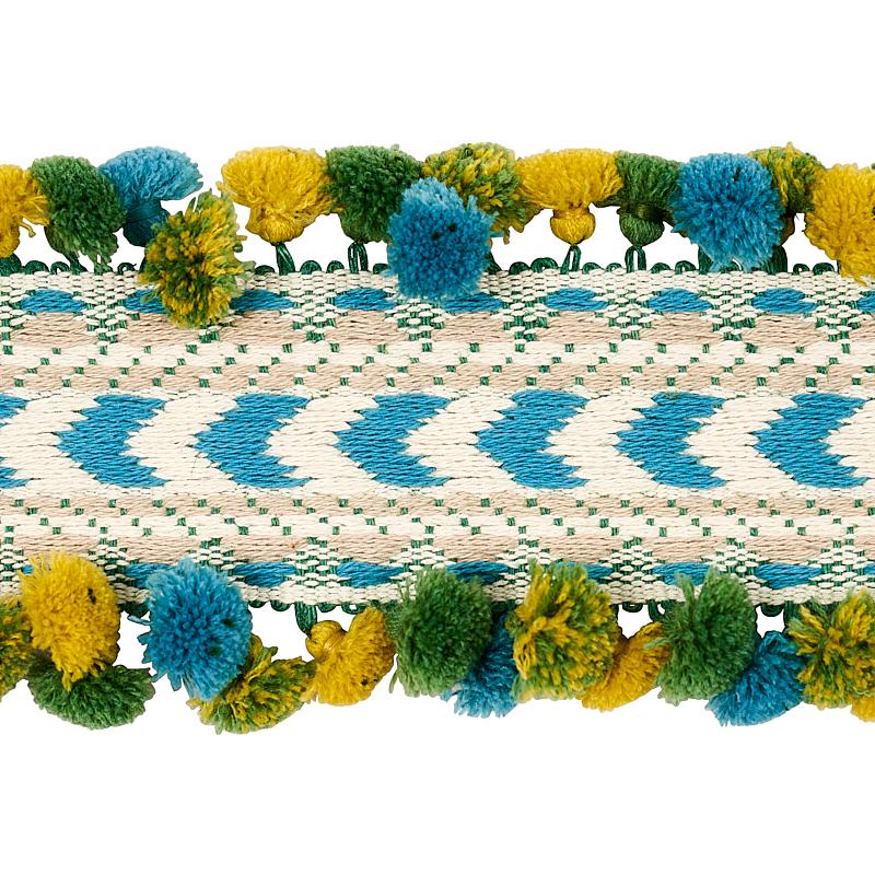 Schumacher Blue Maracana Pom Tape