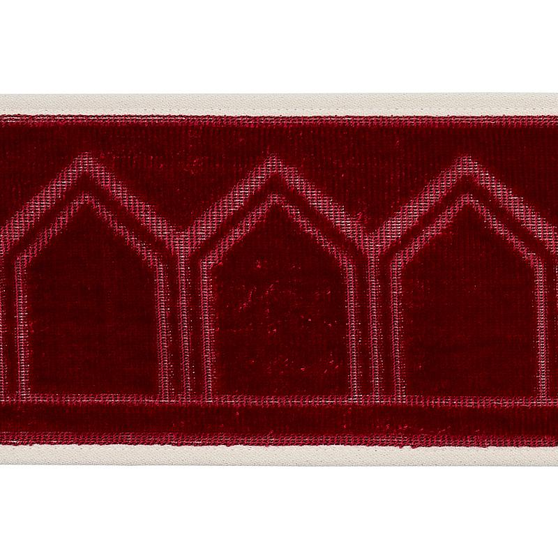 Schumacher Ruby Vizier Velvet Tape
