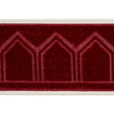 Schumacher Ruby Vizier Velvet Tape