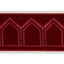 Schumacher Ruby Vizier Velvet Tape