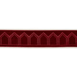 Schumacher Ruby Vizier Velvet Tape