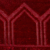 Schumacher Vizier Velvet Tape Ruby Trim