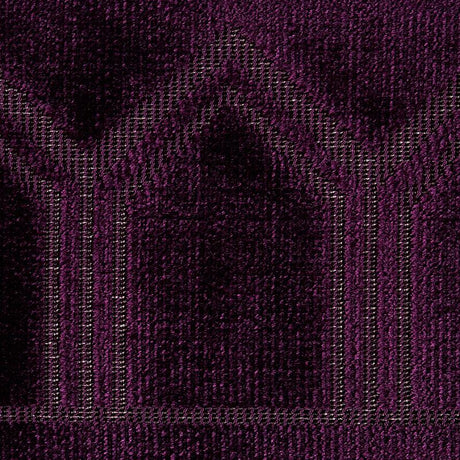 Schumacher Aubergine Vizier Velvet Tape