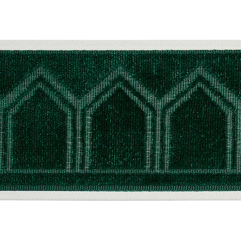Schumacher Emerald Vizier Velvet Tape