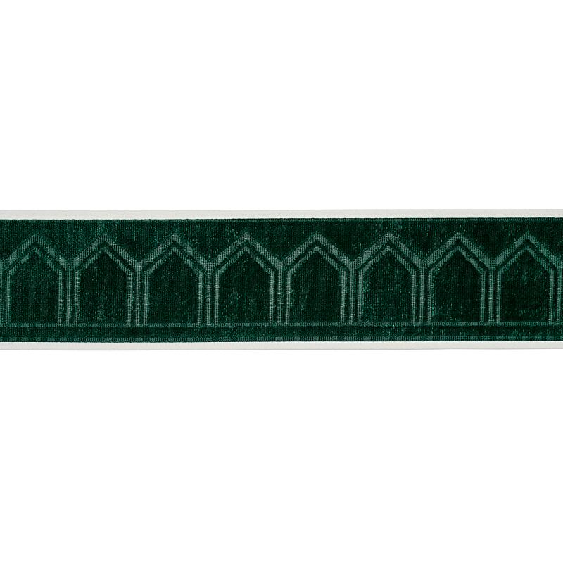 Schumacher Emerald Vizier Velvet Tape