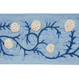 Schumacher Ivory & Blue Ashoka Tape