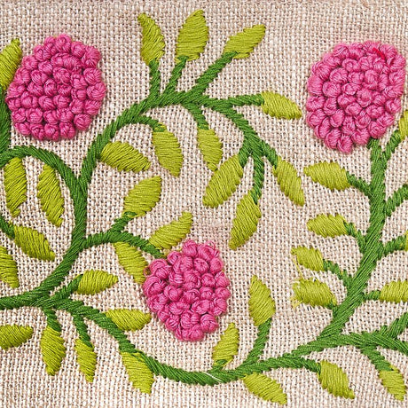 Schumacher Orchid & Green Ashoka Tape