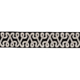 Schumacher Black Freeform Embroidered Tape