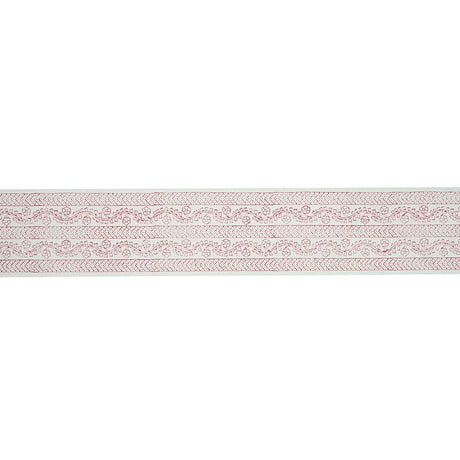 Schumacher Pink Arbela Hand Blocked Tape