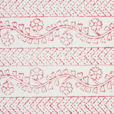 Schumacher Pink Arbela Hand Blocked Tape