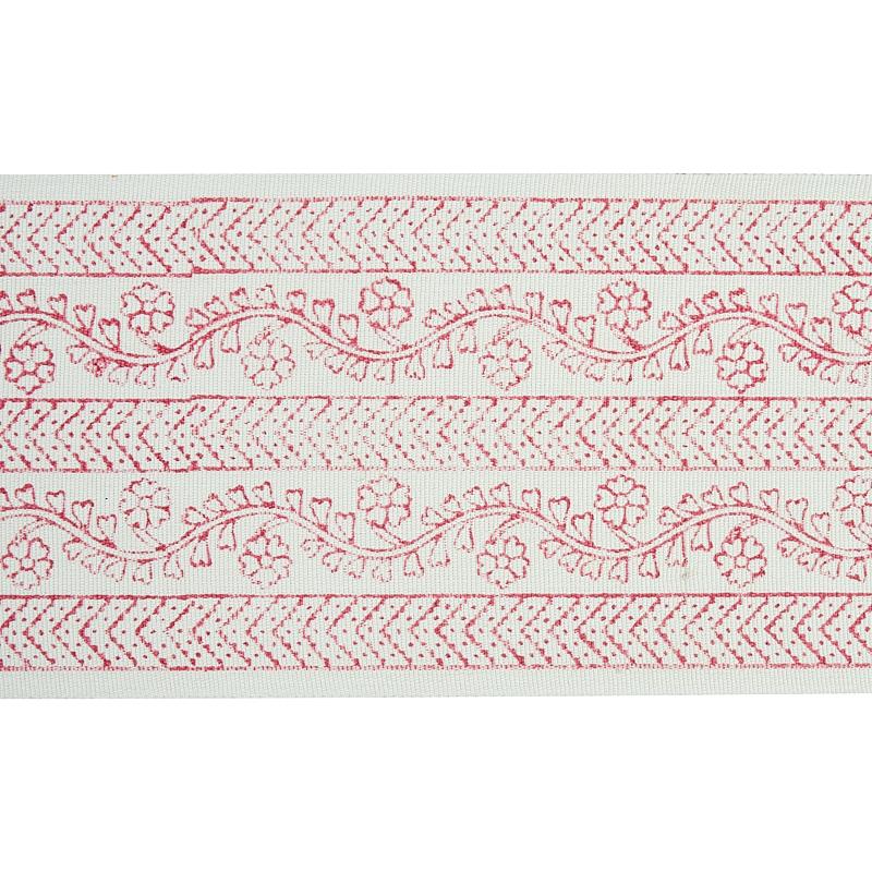 Schumacher Pink Arbela Hand Blocked Tape