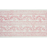 Schumacher Pink Arbela Hand Blocked Tape
