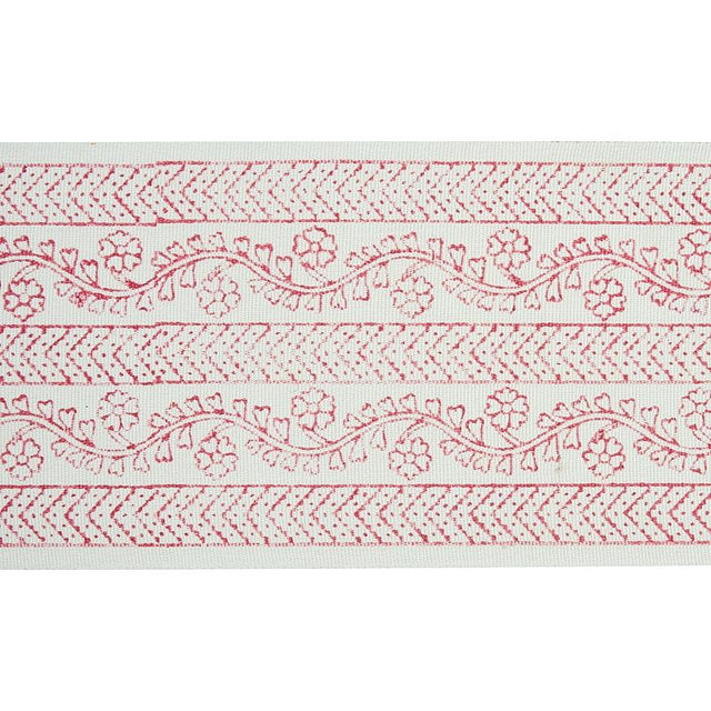 Schumacher Pink Arbela Hand Blocked Tape