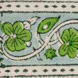 Schumacher Green Mila Hand Block Print Tape
