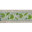Schumacher Green Mila Hand Block Print Tape