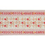 Schumacher Pica Bella Hand Blocked Tape Pink & Orange Trim
