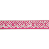 Schumacher Pink Brinda Hand Blocked Tape