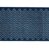 Schumacher Indigo Leora Hand Blocked Tape
