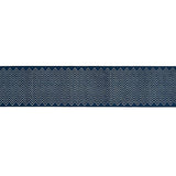 Schumacher Indigo Leora Hand Blocked Tape