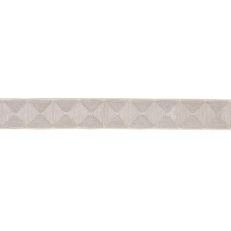 Schumacher Natural Nautilina Embroidered Tape