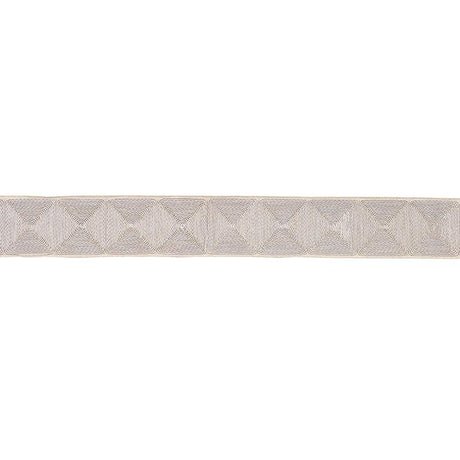 Schumacher Natural Nautilina Embroidered Tape