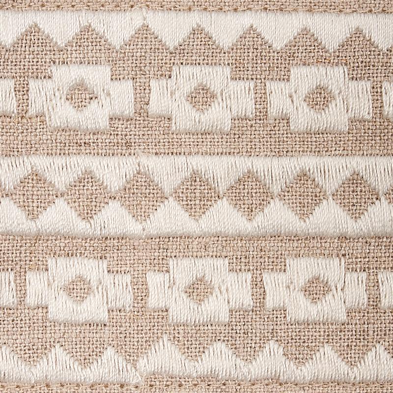 Schumacher Ivory On Natural Talitha Tape