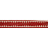 Schumacher Terracotta On Natural Talitha Tape