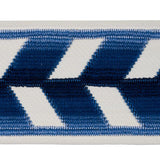 Schumacher Lapis Chevron Strie Velvet Tape