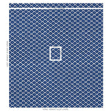 Schumacher Ziggurat Blue Fabric