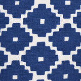 Schumacher Ziggurat Blue Fabric