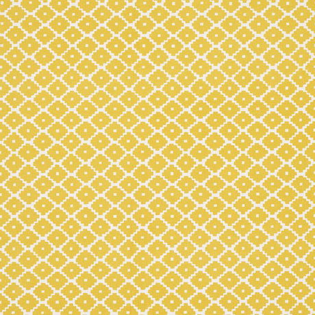 Schumacher Ziggurat Yellow Fabric