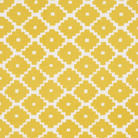 Schumacher Ziggurat Yellow Fabric