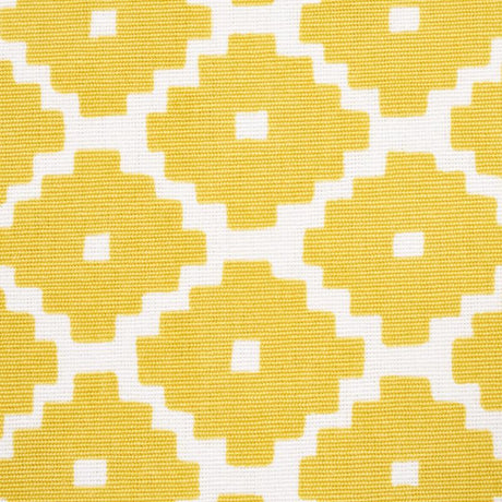 Schumacher Ziggurat Yellow Fabric