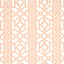 Schumacher Zanzibar Trellis Coral Fabric