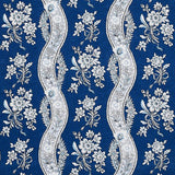 Schumacher Le Castellet Indigo Fabric