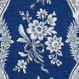 Schumacher Le Castellet Indigo Fabric
