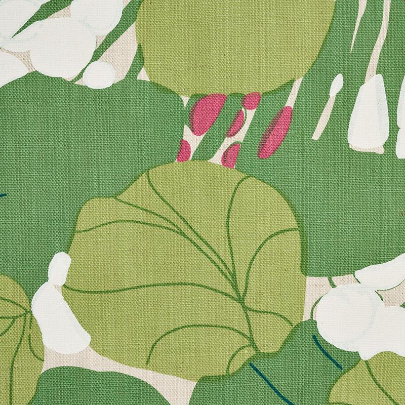 Schumacher Sea Grapes Tropical Fabric