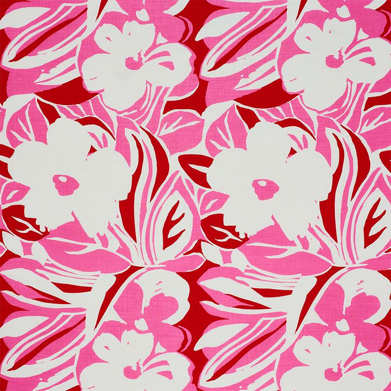 Schumacher Stevie Pink Fabric